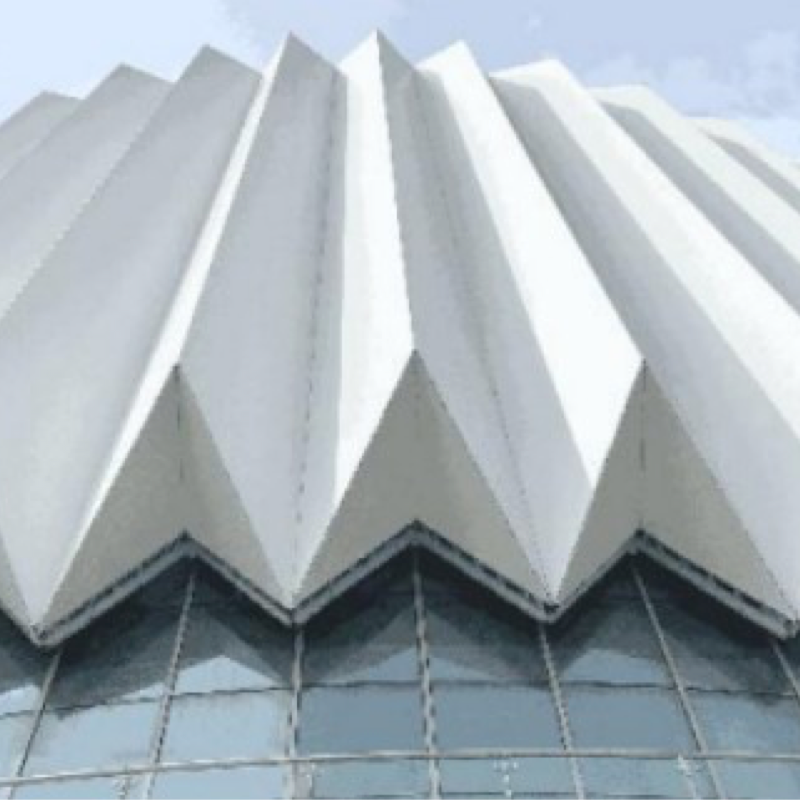Tettoia a membrana del centro esposizioni e congressi